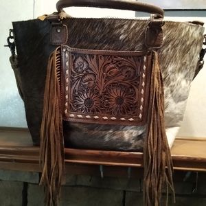 American Darling Cowhide Tote